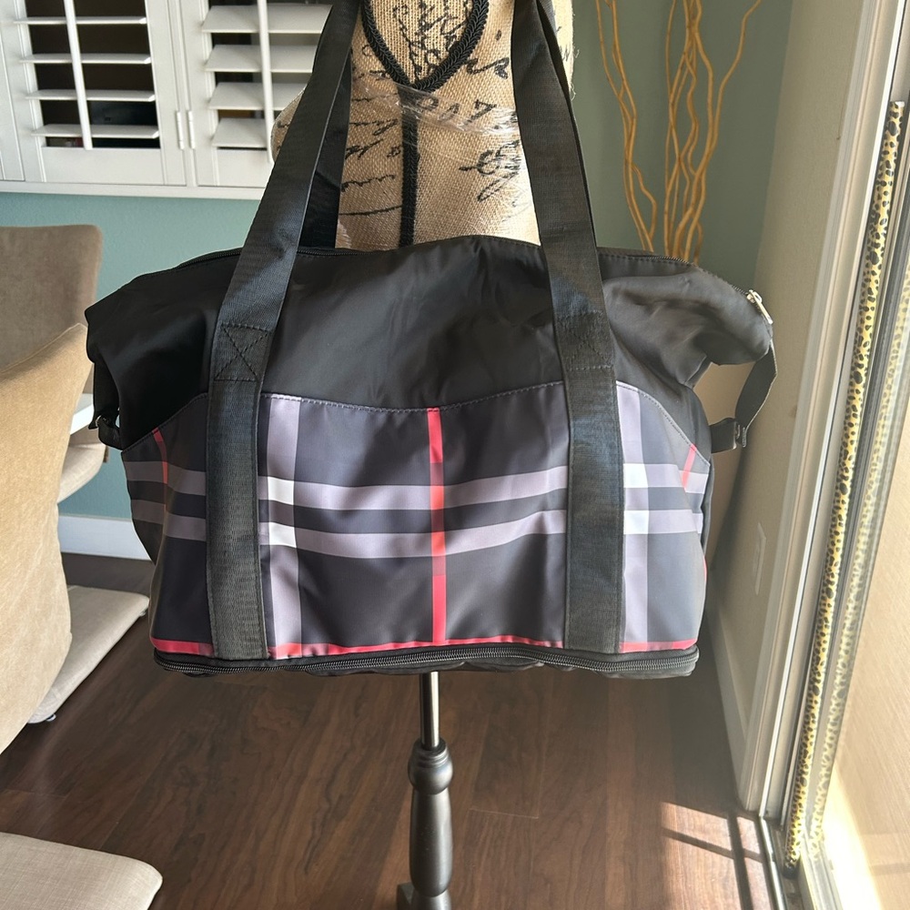Nova Check Travel Duffel Bag